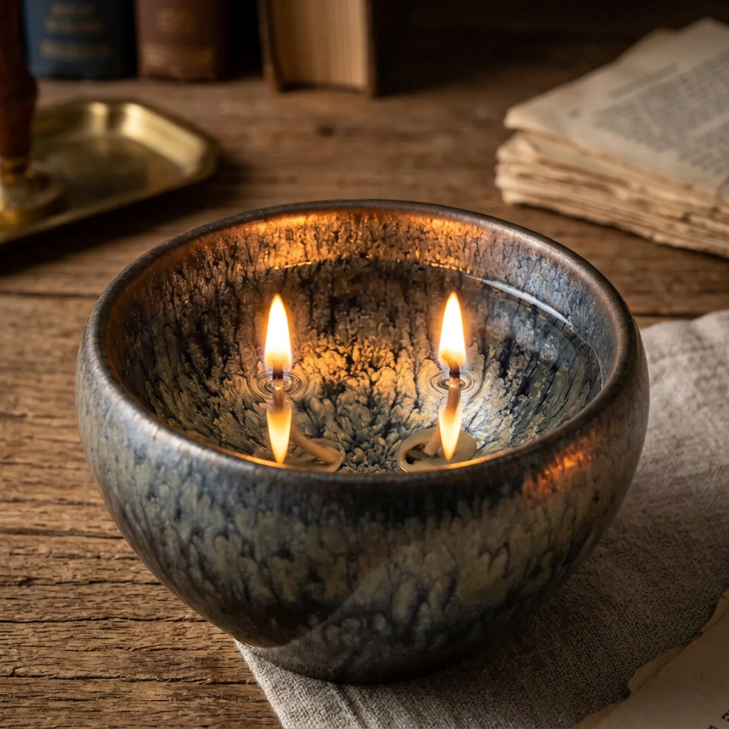 Azure Feather Frost Scented Candle