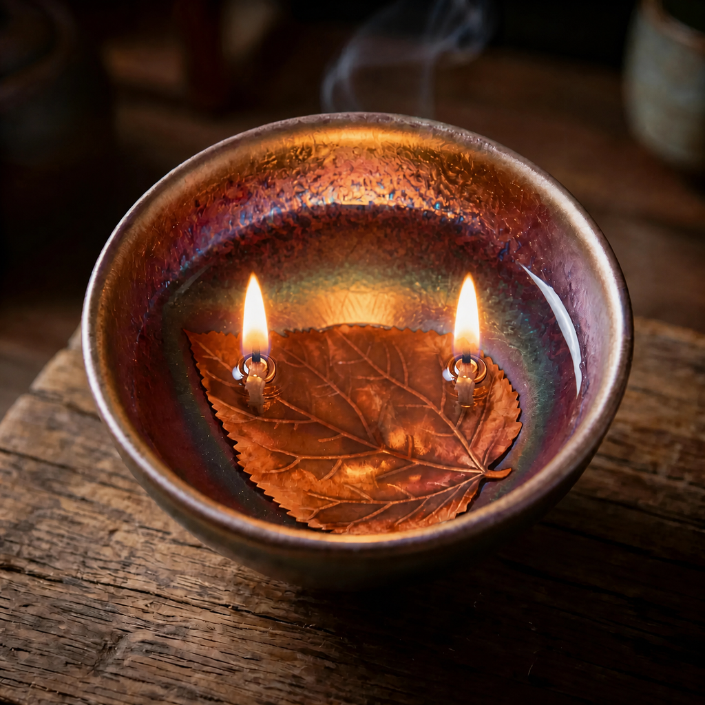 Falling Leaves Galaxy Scented Candle