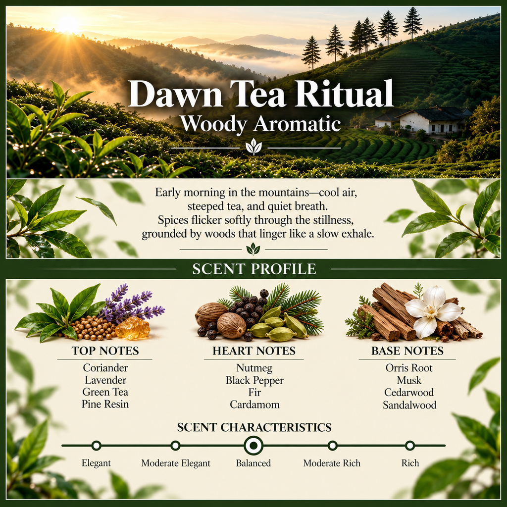 Dawn Tea Ritual scent profile V3