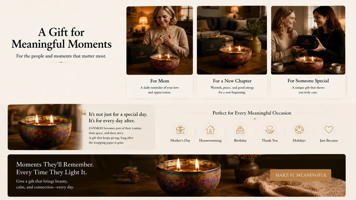 Zanmoo gift occasions and meaningful moments