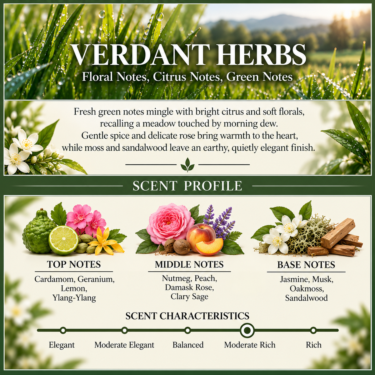Verdant Herbs scent profile V3